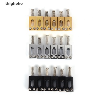 thighoho - sillín de trémolo para guitarra eléctrica, oro, plata/negro