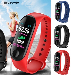 ljc95vwfv smart band reloj pulsera pulsera fitness tracker presión arterial frecuencia cardíaca m3 venta caliente