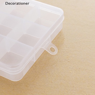 (decoración) organizador de plástico contenedor caja de almacenamiento ajustable divisor extraíble rejilla en venta