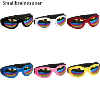 smallbrainssuper - gafas plegables para perros, medianas, grandes, para perros, mascotas, gafas sbs
