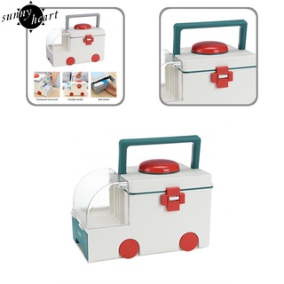 Nuevo lindo diseño Kit De primeros auxilios De gran capacidad De primeros auxilios caja De almacenamiento segura Para el hogar