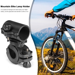 [Nuevo]Soporte de luz antideslizante para bicicleta de montaña/linterna de bicicleta/soporte de montaje de antorcha COU (8)