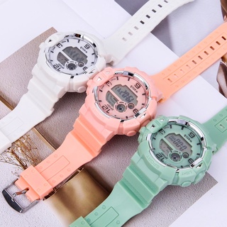 mujer simple reloj deportivo impermeable electrónico digital relojes mujeres reloj de pulsera señoras reloj de estudiante wrsit reloj