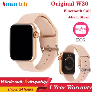 W26 Smart Watch Hombres Mujeres Buletooth Call Sport 40Mm 44Mm IWO Smartwatch Hombres Reloj inteligente a prueba de agua para iOS