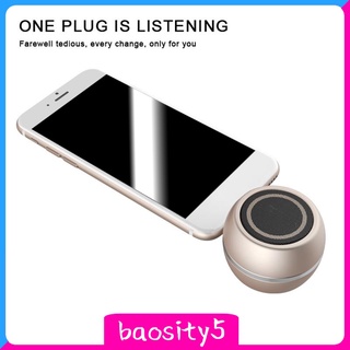 [baosity5] Mini bocina Jack De 3.5 mm Aux/audio Para Celular/Notebook