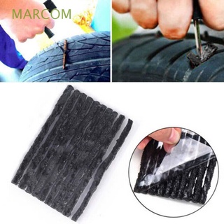 MARCOM Durable Tyre ​Seal Strip Plug Auto Motorcycle Tire Puncture Repair Car Tubeless Seal Strip 20/50 pcs Rubber High Quality Recovery Kit Tire Repair Tools