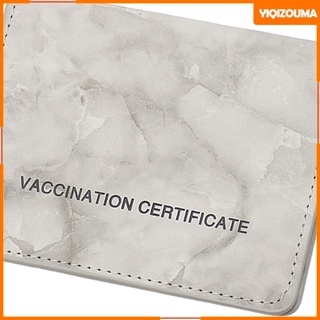 Yiqizedma tarjetero vacicinación/tarjeta De visita con Manga protectora Cdc vaccinación