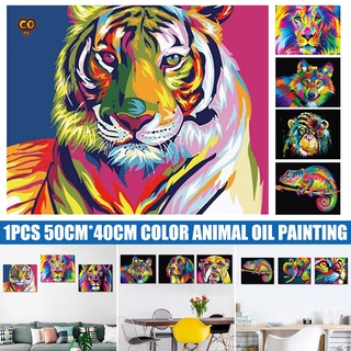 vei colorido pintura león imagen arte de pared decoración moderna diseño de animales pinturas de arte para oficina dormitorio casa sala de estar