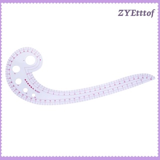 Mixed 6 Stlye Fashion Ruler Set Vary Form Curve French Curve Pattern Grading Rulers Curve Stick Pattern Design Ruler Set, Design Craft Sewing Tool