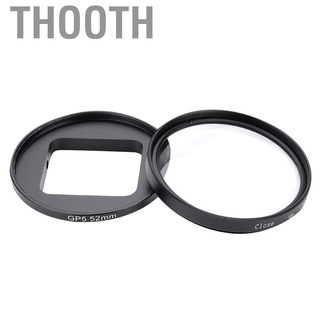 Thooth 52mm 10X Lupa Macro Lente De Cerca Para Cámara De Acción GoPro Hero 6/5 (5)