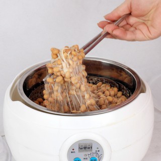 Lila eléctrico automático yogur Maker arroz vino Natto cocina recipiente 1,5 l