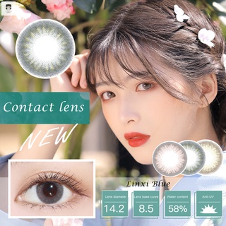 10 pzs lentes de contacto de Color para mujer/lentes de contacto cosméticos/contactos de Color natural