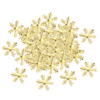 50x glitter copo de nieve adornos manualidades para diy scrapbooking navidad