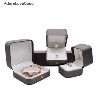 [ALG] Caja De Joyería Anillo Collar Pulsera De Almacenamiento Regalo Adecuado Matrimoniopropuesta [AdoreLoveGood]