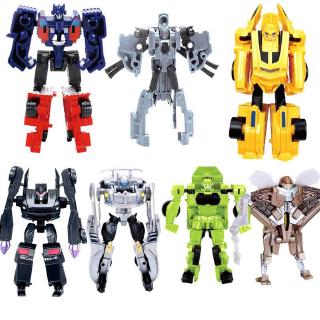 Mombady Mini Transformers Optimus Prime Bumble Abeja Niños Figura De Acción Juguete Morphing Robot Regalos Deformación Divertido Juguetes Regalo popular