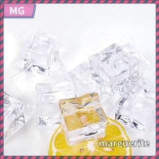 Marguerite maceta De relleno/accesorios De decoración De boda cuadrada Transparente De Acrílico Estilo hielo