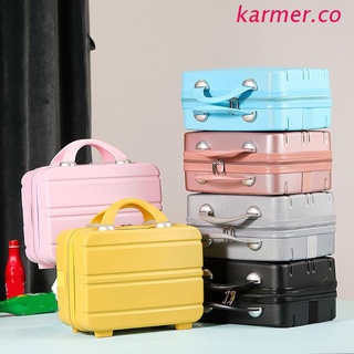 kar2 mini viaje de mano equipaje cosmético caso pequeño portátil bolsa de transporte lindo maleta para maquillaje