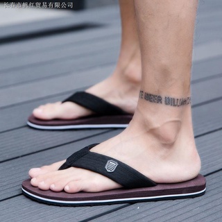 Zapatillas De Los Hombres s Verano Versión Coreana Tendencia Antideslizante Chanclas 2021 Nueva Moda Exterior Desgaste Personalizado Zapatos De Playa (6)