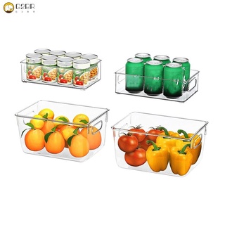 4 pzs cajas de almacenamiento con correas para refrigerador freezer armario (1)