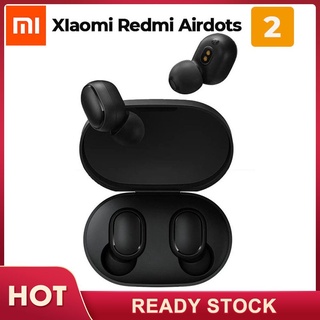 Redmi Airdots 2 TWS auriculares Bluetooth estéreo bass BT Eeadphones con micrófono manos libres auriculares AI Control GOROS