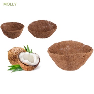 molly maceta multifunción hogar jardín maceta colgante cesta conveniente soporte de plantas útil reemplazo artesanías de coco forro (1)