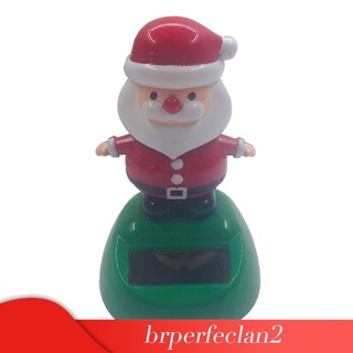 Brper2 juguete Decorativo De navidad/papá Noel/Figura Que sacude energía Solar Para decoración De navidad