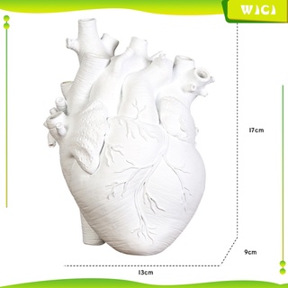 (Wici) maceta decorativa De flores/estatuilla De corazón Anatomica Para decoración del hogar/regalos
