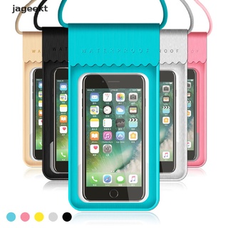 jageekt tpu teléfono móvil impermeable bolsa de buceo teléfono impermeable bolsa caso al aire libre herramienta co