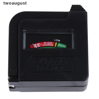 [twoaugust] Battery Tester Battery Capacity Checker For AA AAA 9V 1.5V Button Cell Battery [twoaugust]