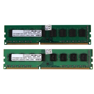 memoria ram ddr3 pc3-12800 1600mhz 1.5v 240pins memoria de escritorio dimm para amd placa base (8 gb)