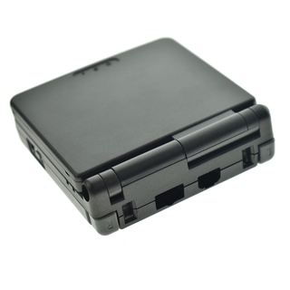 Botón de carcasa negro sólido para Nintendo Game Boy Advance SP GBA SP (2)
