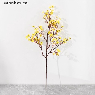 sah gypsophila flores artificiales ramo blanco de flores falsas de alta calidad.