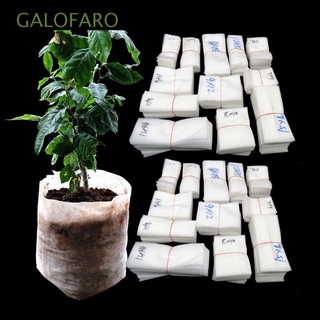 GALOFARO Biodegradable Plants Nursery Bags Non-woven Nursery Pots Grow Bags Flower Organic Eco-friendly Seedling Raising Growing Planting Garden Supplies