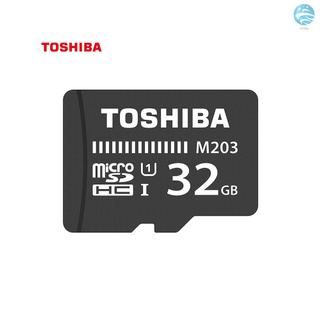 Tarjeta Micro Sd Toshiba 32g tarjeta Tf U1 C10 M203 100mb/S De Alta velocidad Anti-Impacto Para Celular/Go-Pro/cámara/Monitor