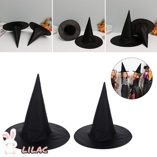 Lilac novedad negro niños mago gorra Halloween bruja sombrero disfraz accesorio accesorios decoración vestido fiesta Cosplay decorativo disfraz Headwear