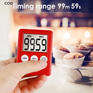 [cod] reloj magnético de cocina temporizador cuadrado cuenta regresiva reloj despertador de sueño cronómetro temporizador caliente (1)
