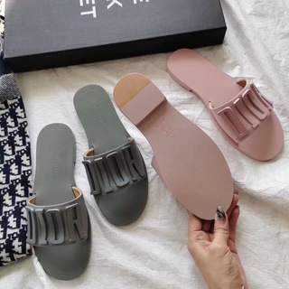 ! ¡Dior! 2021 verano nueva tendencia sandalias de moda Flip Flop