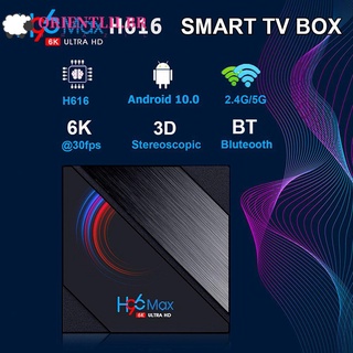 Orientlii H96 Max 4 Gb 64 Gb cine en casa reproductor multimedia 2.4g/5.8g Dual Wifi Bluetooth 6 K 3d Smart Tv Box Set Top Box