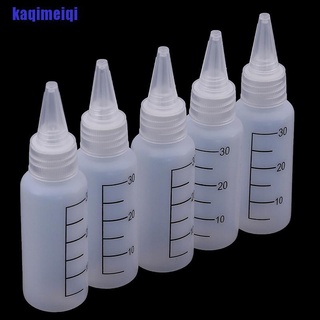 Kaq 10 pzs botella Multifuncional Dqw Aplicador De pegamento Transparente blanco Dqw