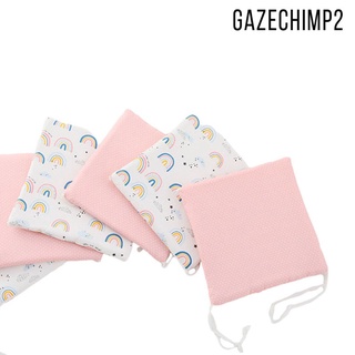 [GAZECHIMP2] Almohada parachoques cuna parachoques almohada parachoques 6 cojines cuna cama almohadillas
