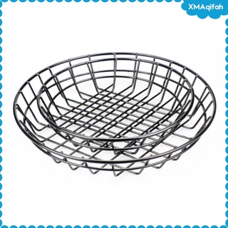 cestas de picnic de alambre de metal, ideal para comida rápida, comidas snack, chips hamburguesa, s