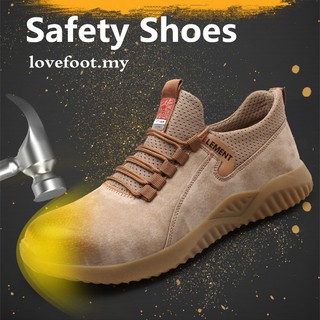 LOVEFOOT Botas De Seguridad Zapatos De Dedo Del Pie De Acero Anti-Aplastamiento piercing Trabajo