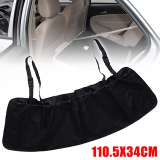 Multi malla bolsillo coche bota asiento trasero colgante ordenado bolsa de almacenamiento organizador ☆Gogohomemall2 (2)