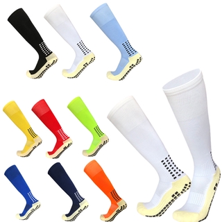 Calcetines antideslizantes para la rodilla de fútbol, antideslizantes, fútbol, baloncesto, Hockey, calcetines de agarre deportivo, toalla espesada, absorbente de sudor