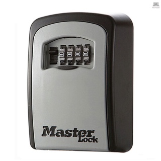 Km Master Lock llaves caja de almacenamiento llaves guardián cerradura al aire libre montado en la pared combinación de contraseña cerradura para seguridad (4)