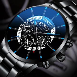 Reloj De Cuarzo Geneva Business De Acero Inoxidable Para Hombre