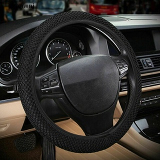 [Thanwnj] Universal Auto Car Steering Wheel Cover 3D Mesh Anti-Slip Breathable Decoration DCX