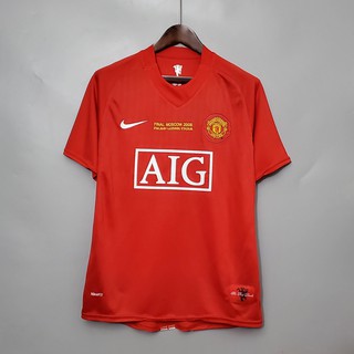 2007/2008 camiseta De fútbol Manchester United I retro