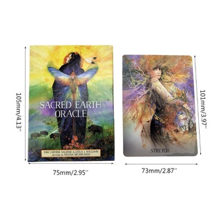 Holy Earth Oracle Card Versión En Inglés 45 Cartas Baraja Tarot Adivinación Juego (4)