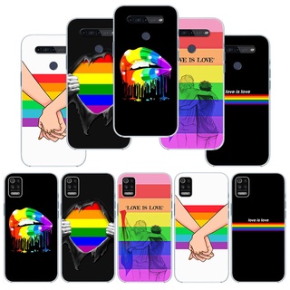 BC89 LGBT Girl Soft Transparent Phone Case for LG K8 K9 K10 K11 K22 K40S K41S K50S K51S K52